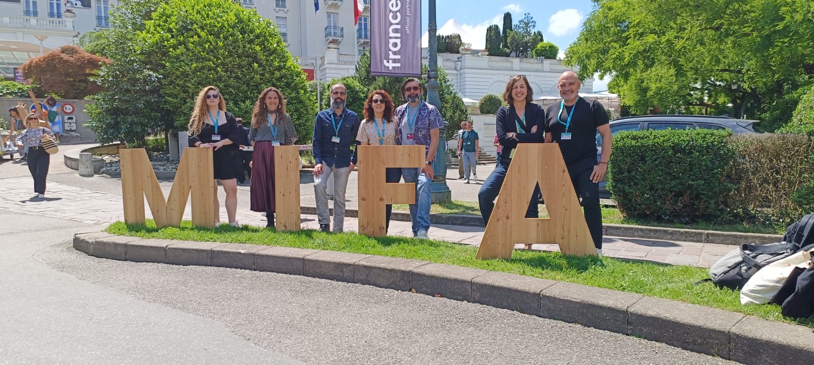 La delegación navarra en MIFA mercado de industria de festival